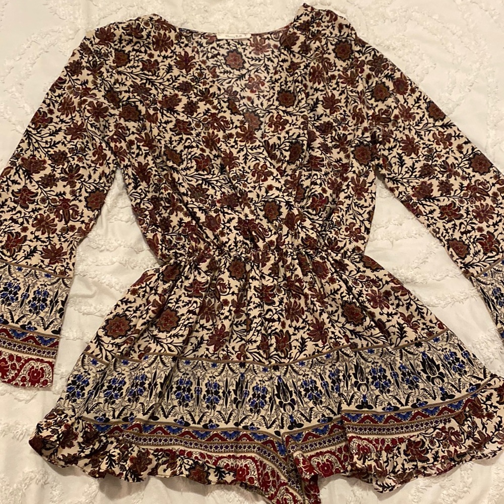 Cute ruffle romper